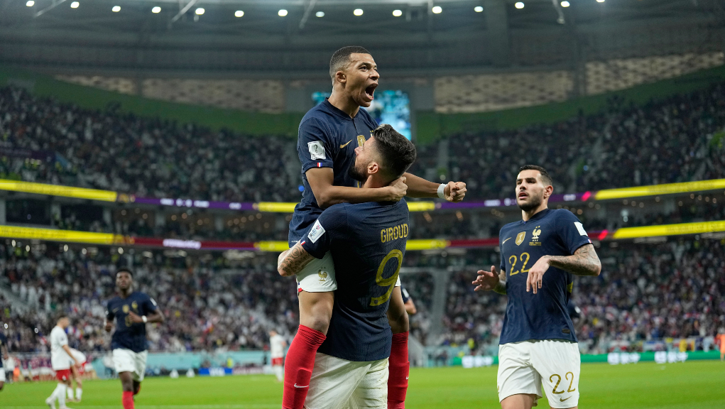 Μουντιάλ: Πέρασε στους 8 η Γαλλία ― Νίκη επί της Πολωνίας με 3-1