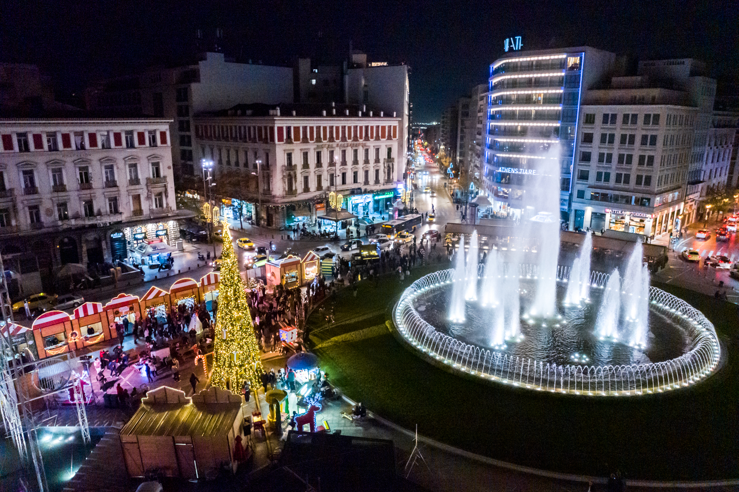 Φωτογραφίες: Omonoia Christmas Market – Εγκαίνια για τον νέο εμπορικό & ψυχαγωγικό θεσμό της Αθήνας — Το πρόγραμμα
