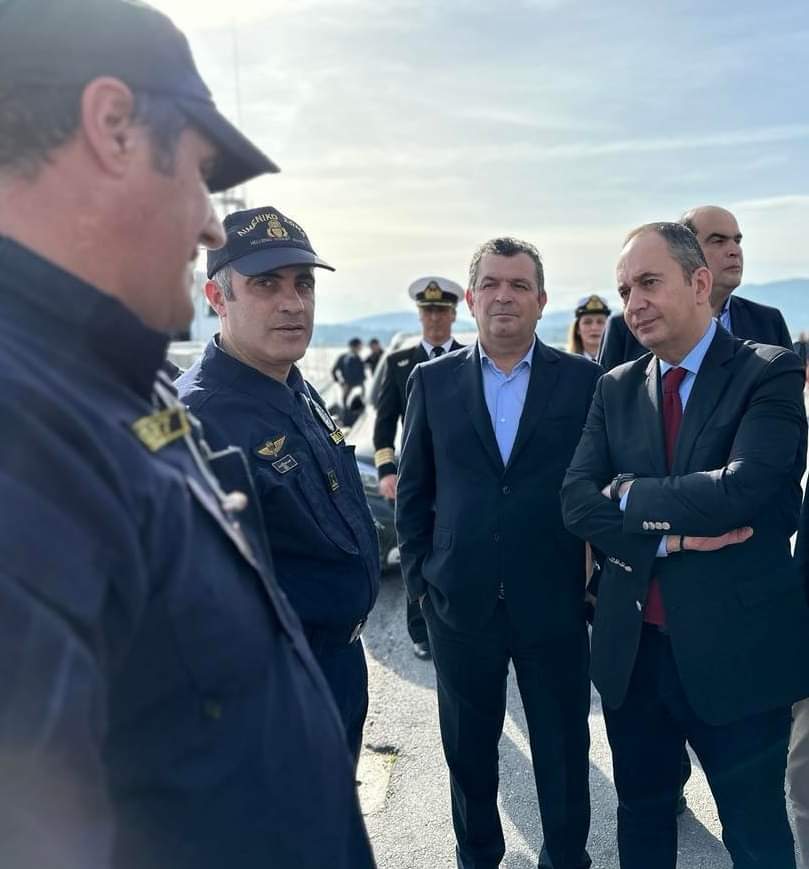 Επί τάπητος ο στρατηγικός σχεδιασμός για το λιμάνι του Βόλου- Η επίσκεψη του Υπουργού Ναυτιλίας