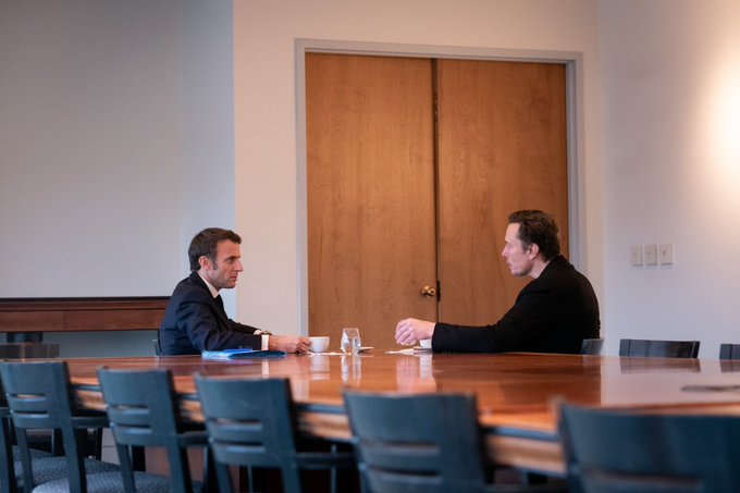 Συνάντηση του Γάλλου προέδρου Ε.Μακρόν με τον Ε.Μάσκ – Συζήτησαν για την ηλεκτροκίνηση αλλά και για το twitter