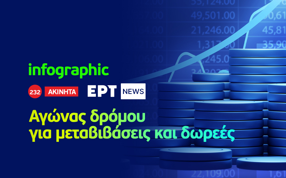 Infographic: Αγώνας δρόμου για μεταβιβάσεις και δωρεές