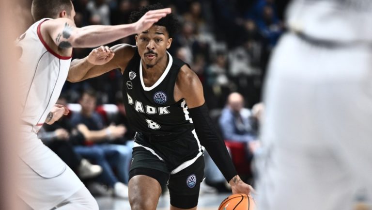 Διπλό πρόκρισης ο ΠΑΟΚ στη Γαλλία, 74-69 τη Ντιζόν