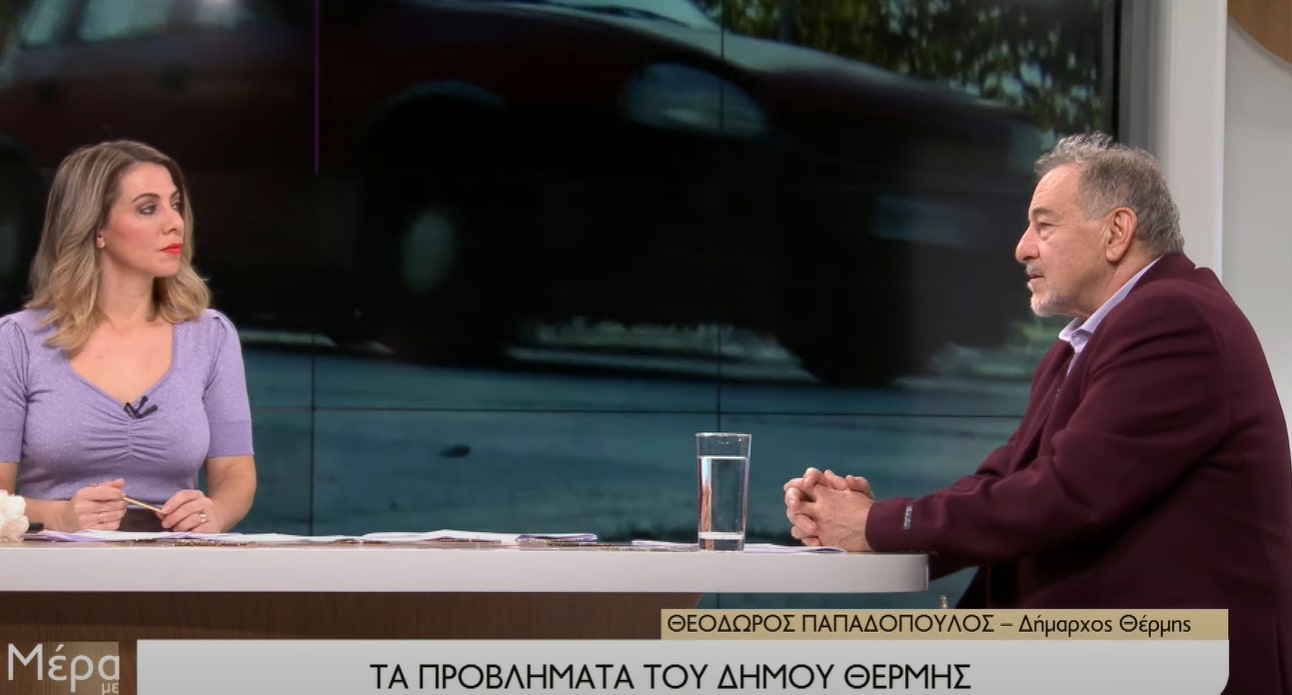 O δήμαρχος Θέρμης Θεόδωρος Παπαδόπουλος στη “Μέρα με Χρώμα”