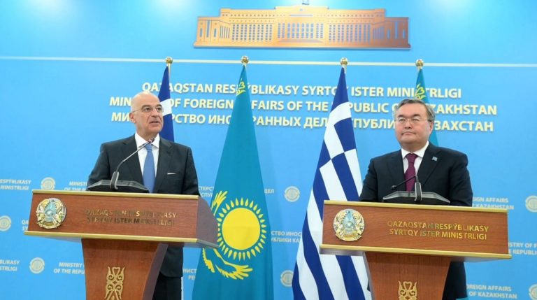 Ν. Δένδιας: Αξιόπιστος ενεργειακός εταίρος το Καζακστάν για Ελλάδα και ΕΕ – Καμία ανοχή στον αναθεωρητισμό