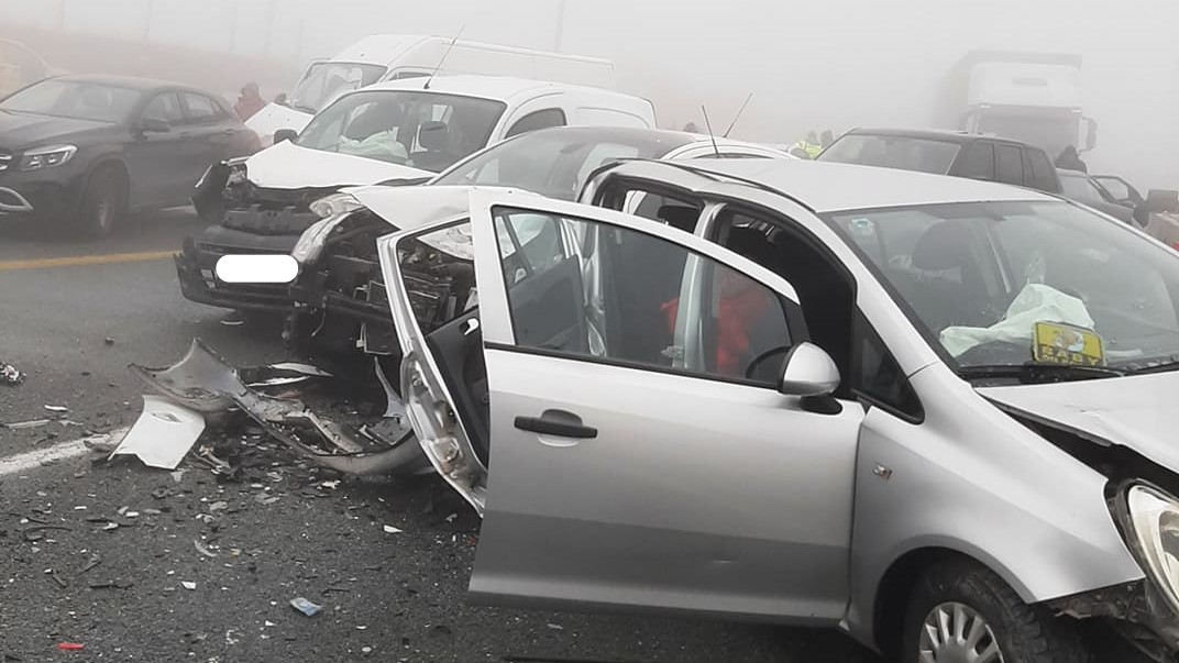 Καραμπόλα οκτώ οχημάτων στην Τεχεράνη – Ένας νεκρός και επτά τραυματίες