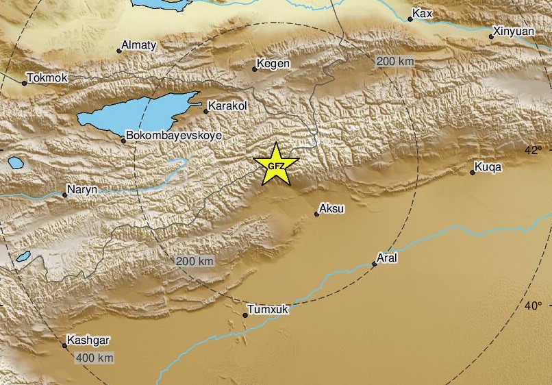 Σεισμός 5,7 Ρίχτερ στο Κιργιστάν