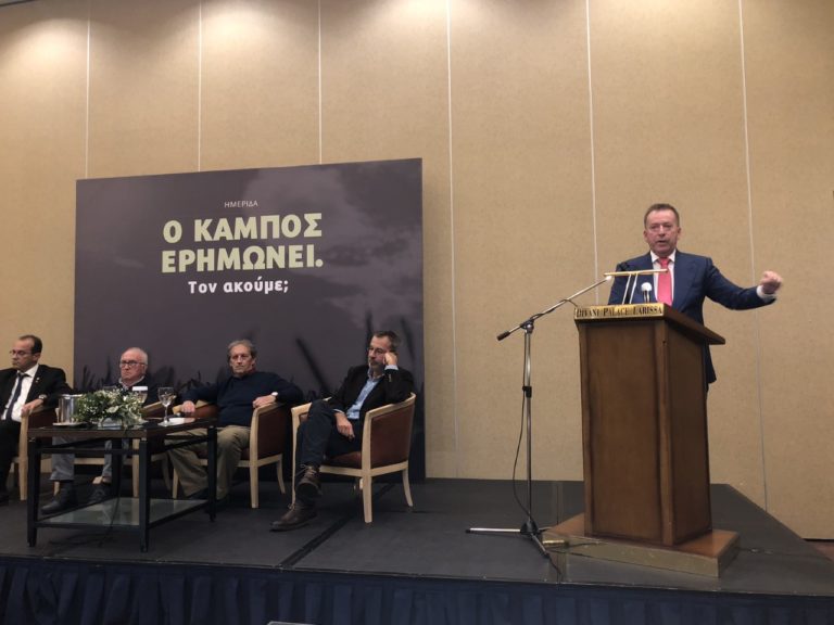 Β. Κόκκαλης: Δέσμη έξι προτάσεων για την αποφυγή “ερημοποίησης” του Θεσσαλικού κάμπου