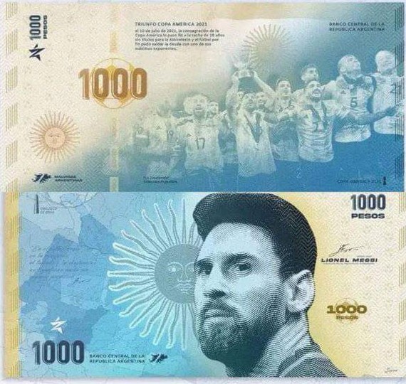 Σκέφτονται να κάνουν τον Λιονέλ Μέσι χαρτονόμισμα στην Αργεντινή