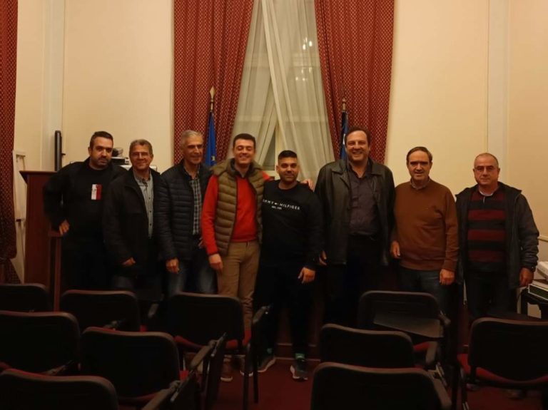 Ο υποψήφιος δήμαρχος Ανατολικής Σάμου Π. Παπαγεωργίου ενημερώθηκε για τα προβλήματα του επιχειρηματικού κόσμου