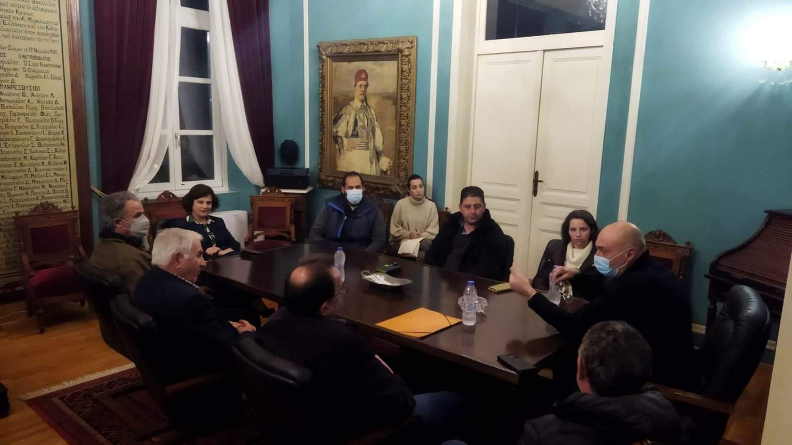 Συζήτηση με τους αγρότες στον Δήμο Ανατολικής Σάμου