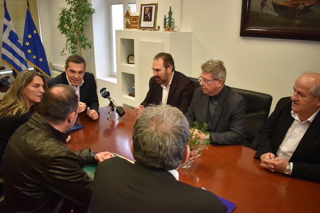 Φλώρινα: Η απολιγνιτοποίηση βασικό θέμα στη συνάντηση του Δημάρχου με τον πρόεδρο του ΣΥΡΙΖΑ