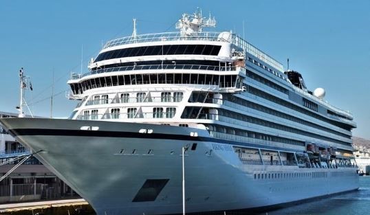 Στο λιμάνι του Βόλου το κρουαζιερόπλοιο «VIKING VENUS»
