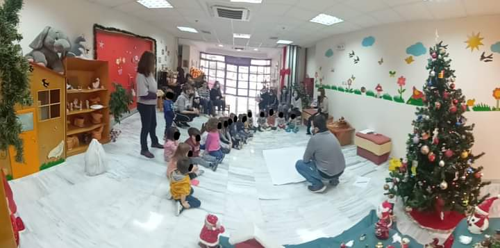 Χριστουγεννιάτικες πινελιές στον Βρεφονηπιακό Σταθμό της ΔΥΠΑ Λάρισας