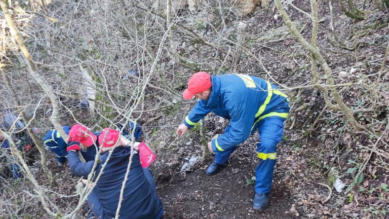 Απεγκλωβίστηκε άνδρας από ρέμα στον δήμο Γορτυνίας – Είναι καλά στην υγεία του