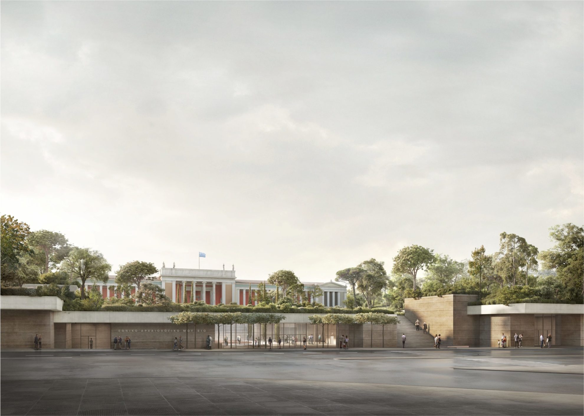Η πρόταση των αρχιτεκτονικών γραφείων Chipperfield και Τομπάζη επιλέχθηκε για το Νέο Αρχαιολογικό Μουσείων Αθηνών