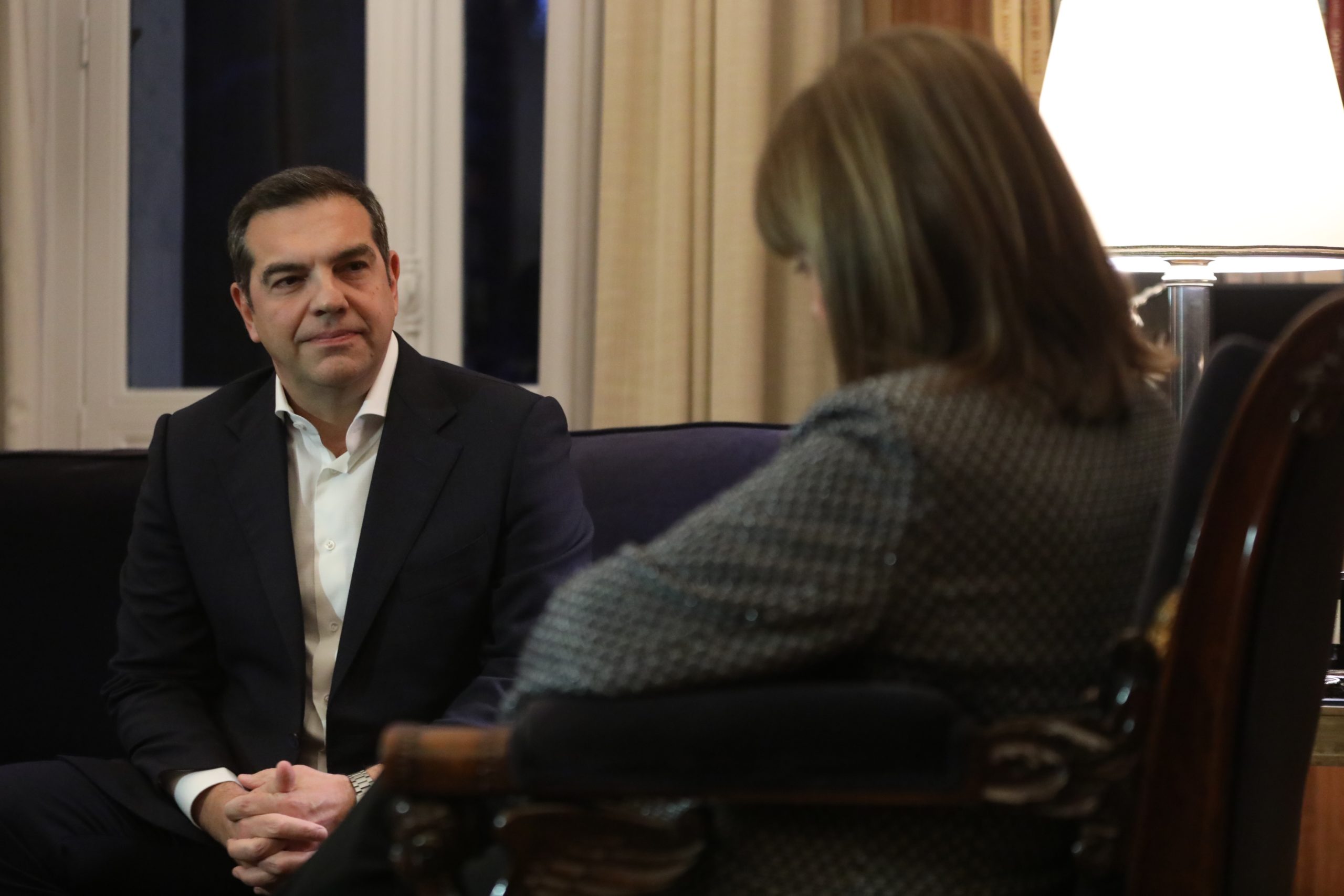 Συνάντηση του Αλέξη Τσίπρα με την Πρόεδρο της Δημοκρατίας για τις υποκλοπές