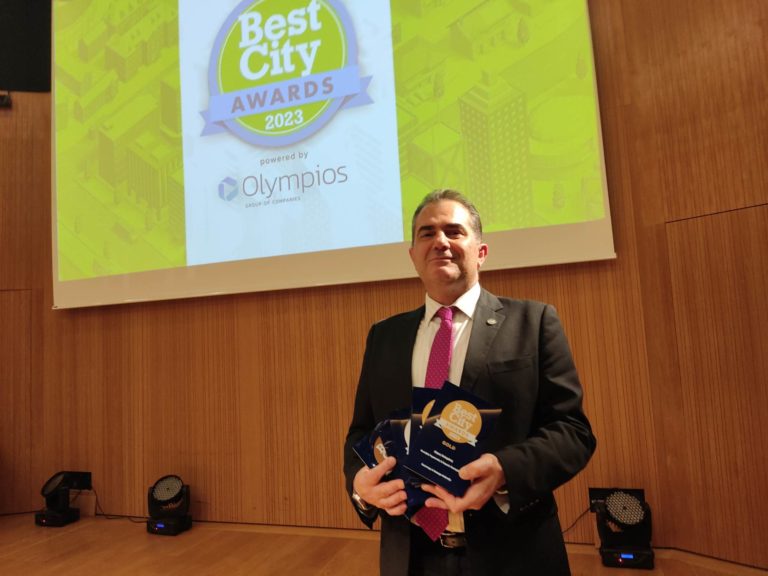 Πέντε βραβεία για τον Δήμο Καλαμάτας στα «Best City Awards 2023»
