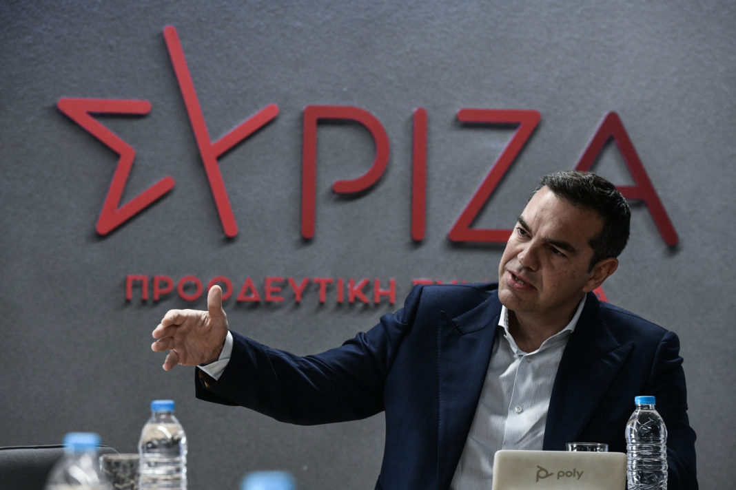 ΣΥΝΑΝΤΗΣΗ ΤΟΥ ΠΡΟΕΔΡΟΥ ΤΟΥ ΣΥΡΙΖΑ ΑΛ. ΤΣΙΠΡΑ ΜΕ ΤΟ ΠΡΟΕΔΡΕΙΟ ΤΟΥ ΦΑΡΜΑΚΕΥΤΙΚΟΥ ΣΥΛΛΟΓΟΥ ΑΤΤΙΚΗΣ(ΤΑΤΙΑΝΑ ΜΠΟΛΑΡΗ/EUROKINISSI)