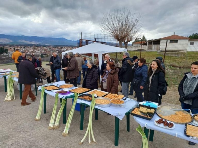 Κοζάνη: Η 1η πρασογιορτή στην Άνω Κώμη