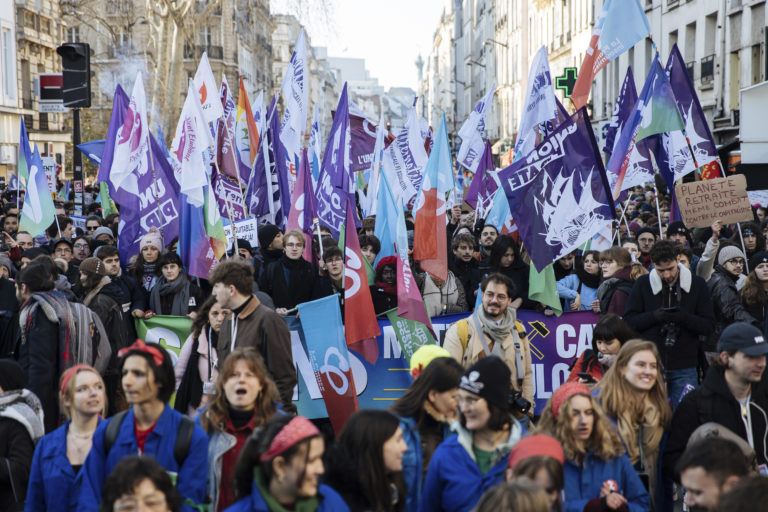 Γαλλία: Νέα διαδήλωση κατά της μεταρρύθμισης του συνταξιοδοτικού