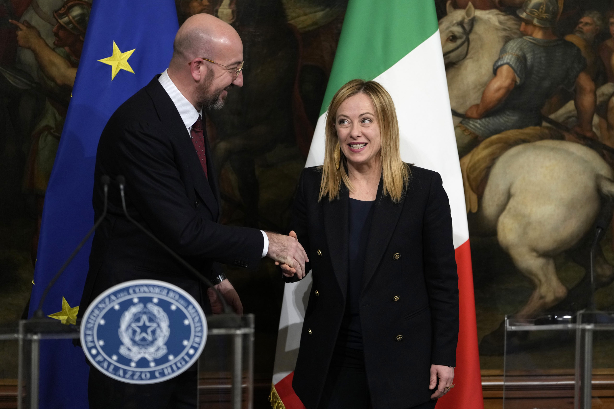 ΕΕ – Ιταλία: Μεταναστευτικό και Ταμείο εσωτερικής αγοράς στη συνάντηση Μισέλ – Μελόνι