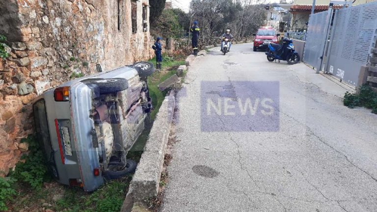 Χίος: Τροχαίο ατύχημα με ελαφρύ τραυματισμό