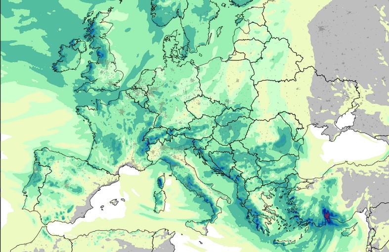 Έρχονται χιόνια και βροχές στην Ευρώπη