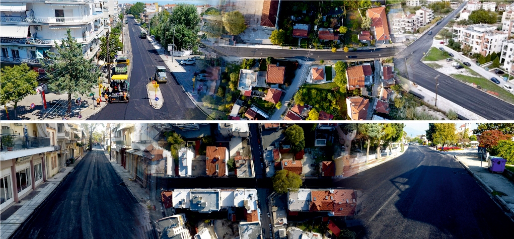 Δήμος Σερρών: Χρηματοδότηση 1,05 εκατ. ευρώ για ασφαλτοστρώσεις