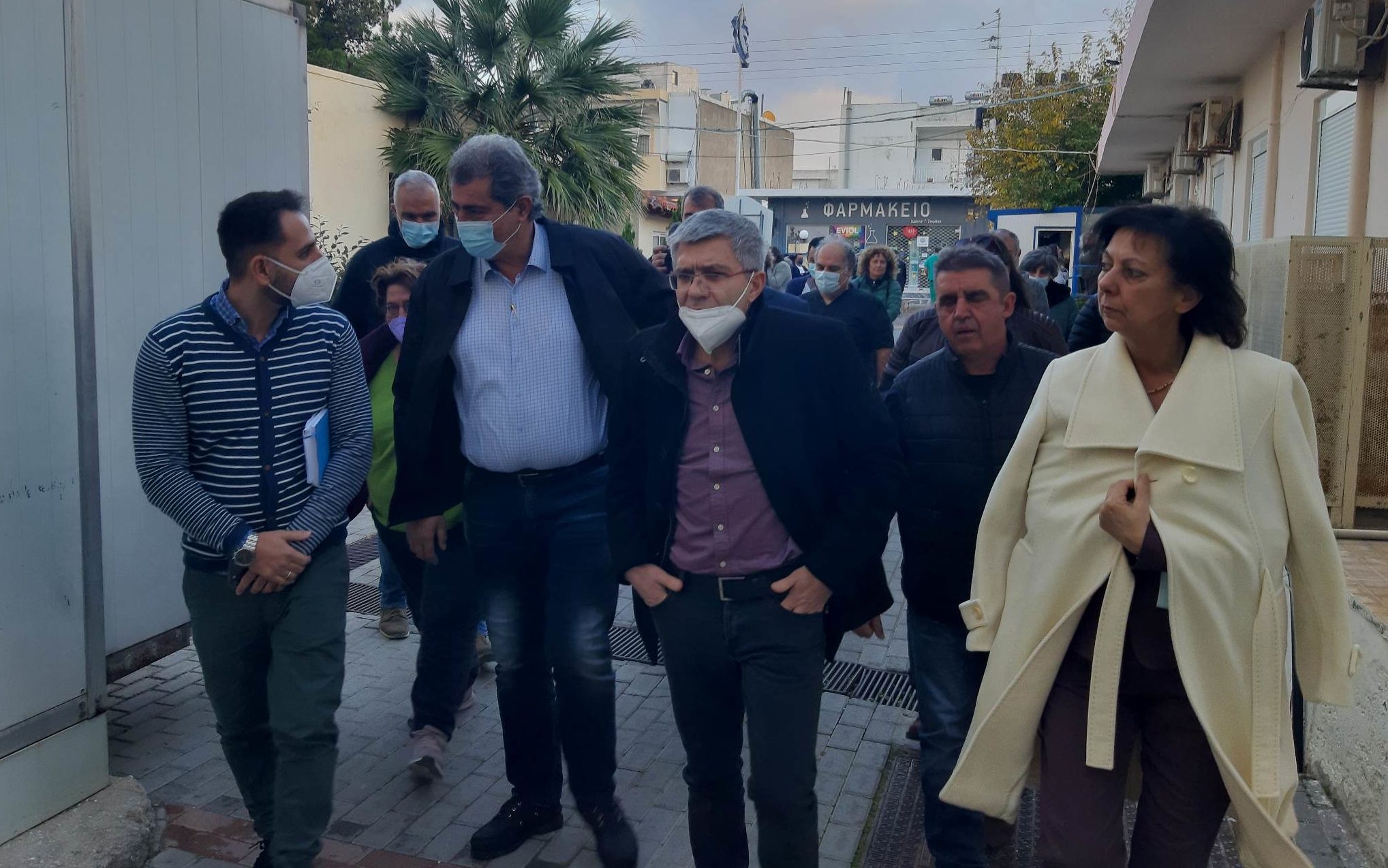 Σε εκδήλωση του ΣΥΡΙΖΑ στην Ιεράπετρα ο Π. Πολάκης – Συναντήσεις με δήμαρχο και υγειονομικούς