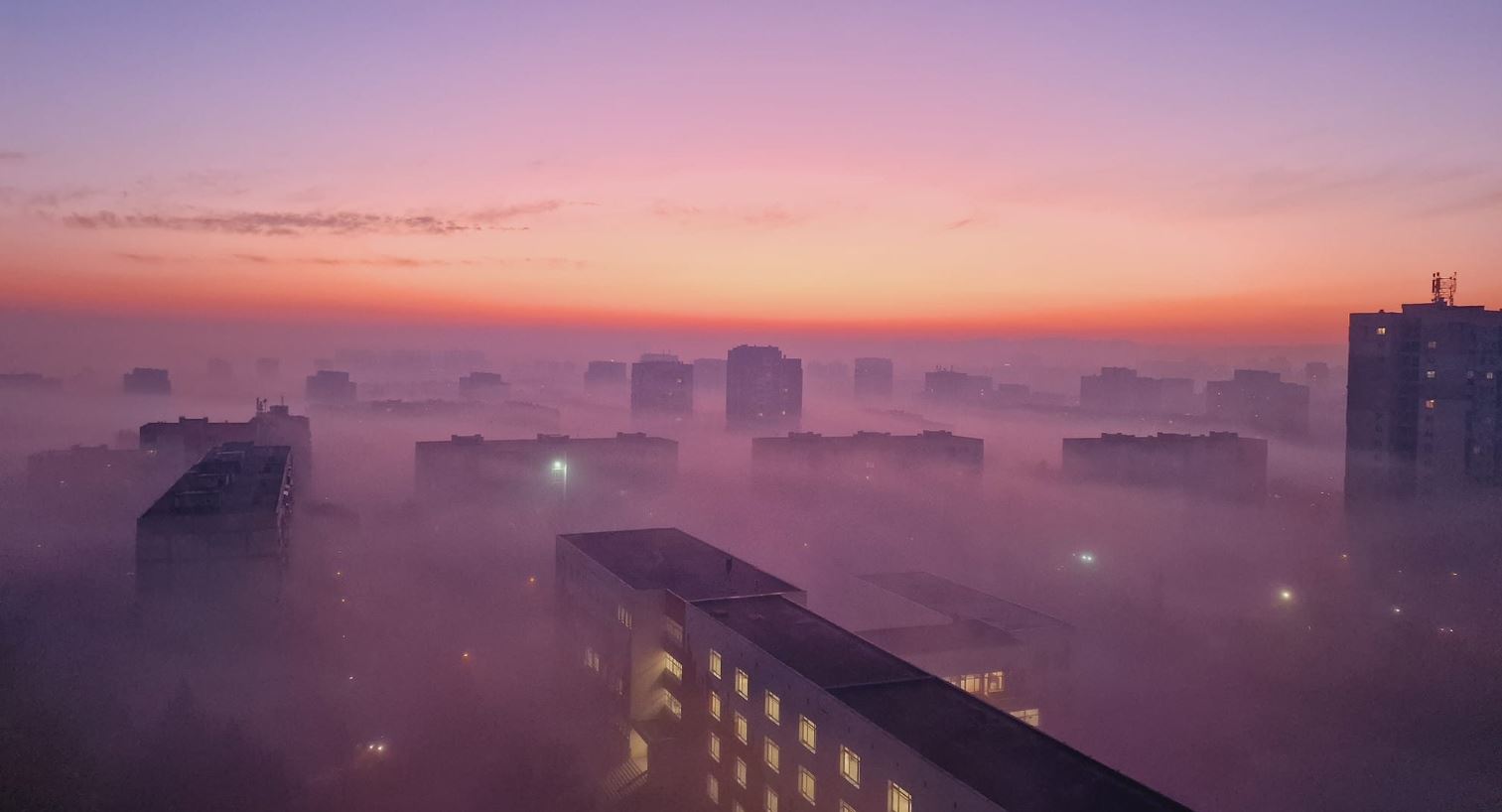 Ομίχλη ακτινοβολίας: Το καιρικό φαινόμενο που κρύβει ολόκληρες πόλεις (photos)