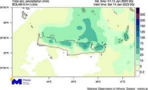 Κρήτη: Έρχονται βροχές – Ο καιρός του Σαββατοκύριακου