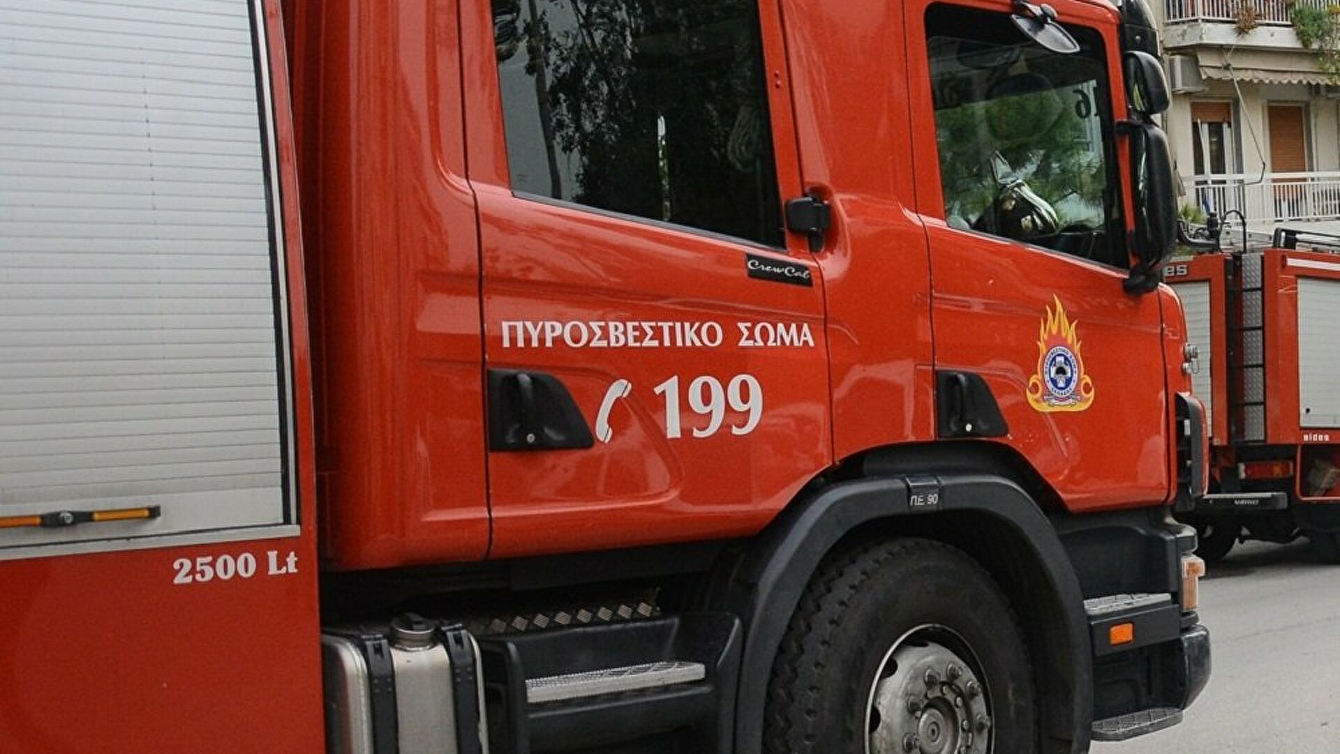 Θεσσαλονίκη: Φωτιά σε φορτηγό με ζωοτροφές	στη Λητή