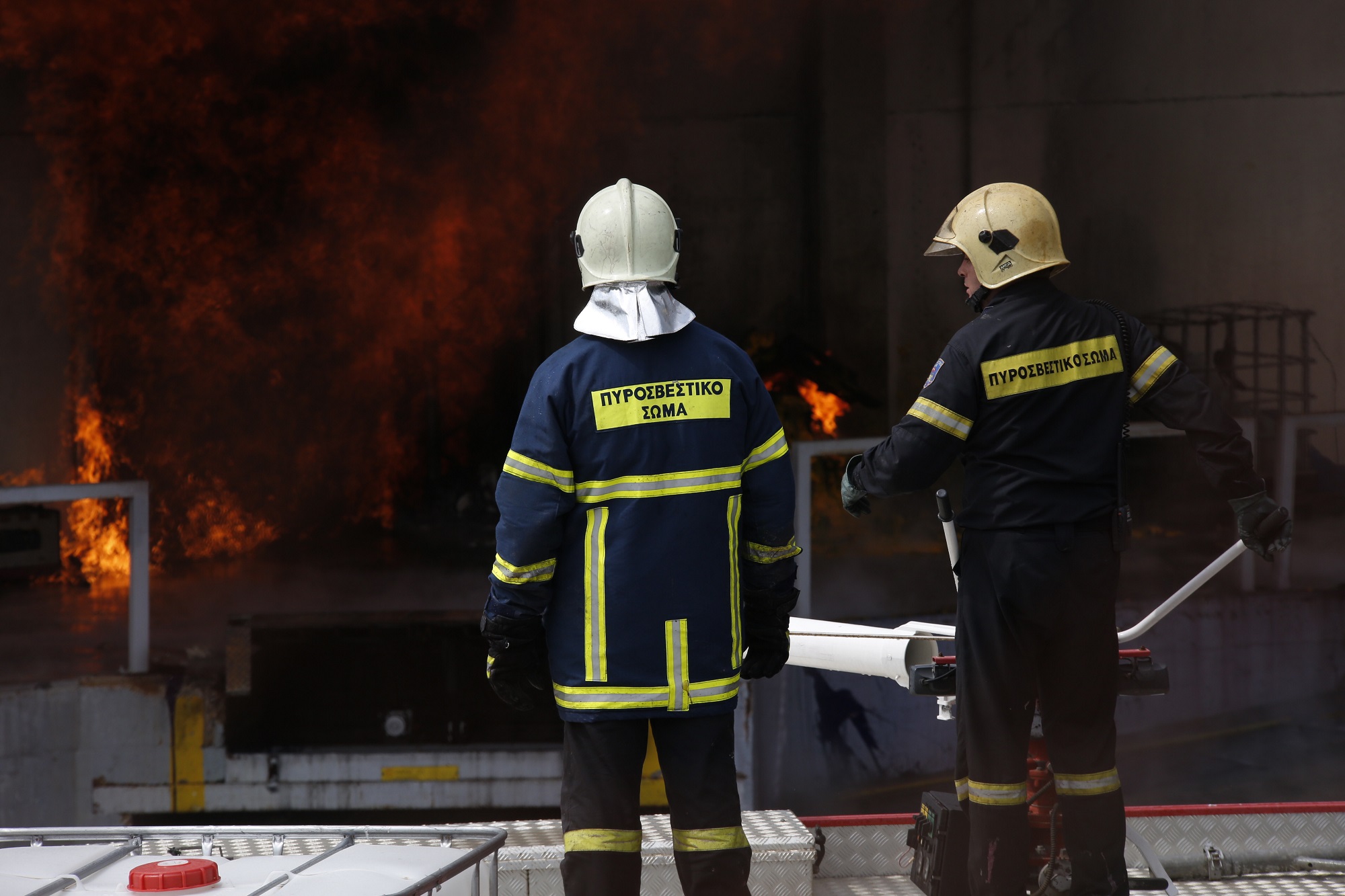 Πυρκαγιά σε εργοστασιακούς χώρους στον Ασπρόπυργο – Μεγάλη κινητοποίηση της Πυροσβεστικής