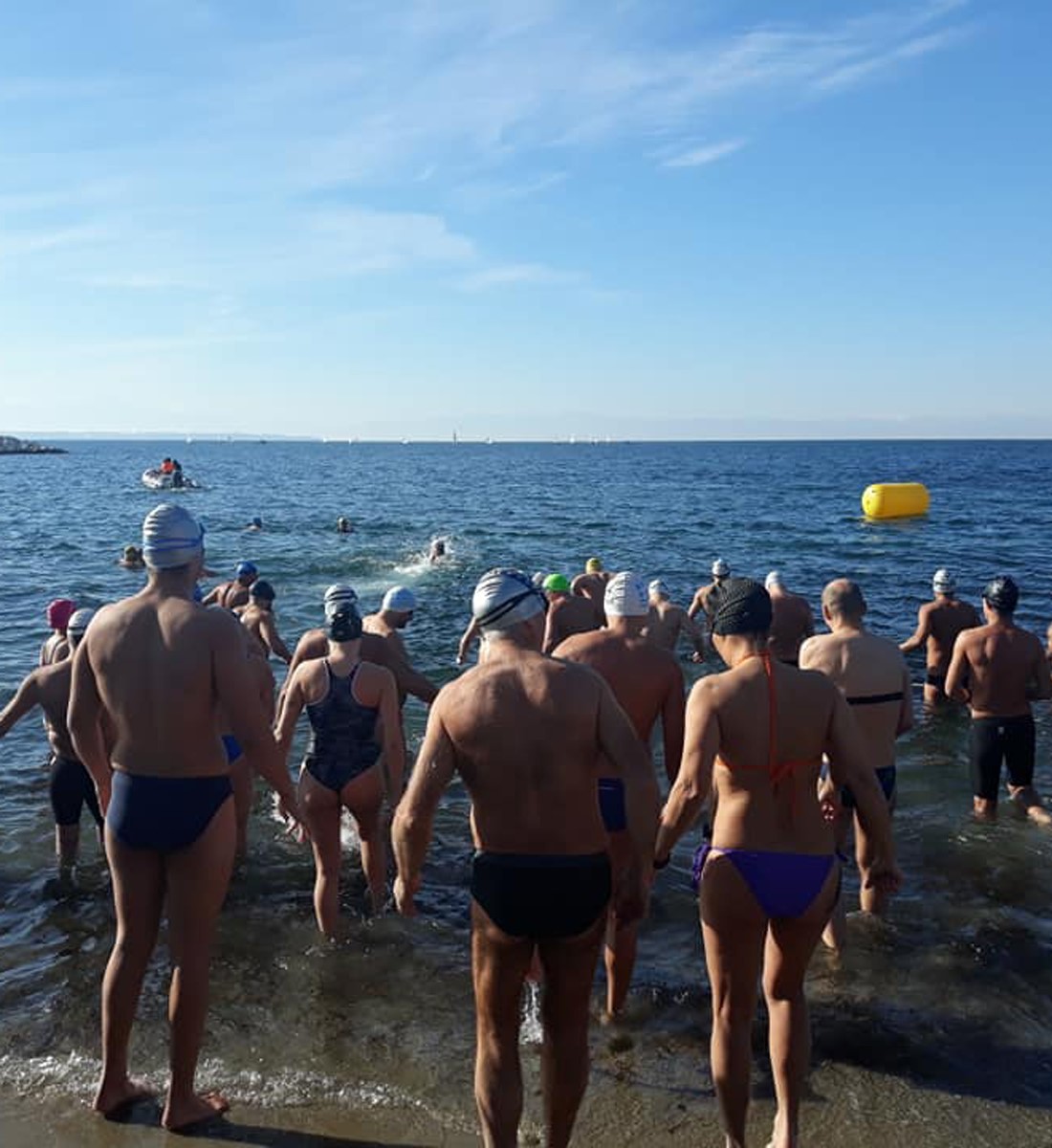 Χειμερινός Περίπατος Κολύμβησης στην Καλαμαριά