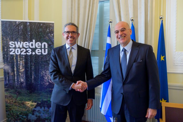 Συμμετοχή Δένδια σε εκδήλωση της σουηδικής Πρεσβείας με πρέσβεις της ΕΕ