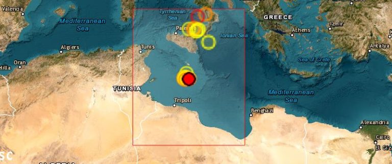 Ισχυρός σεισμός 5,1 Ρίχτερ νότια της Μάλτας