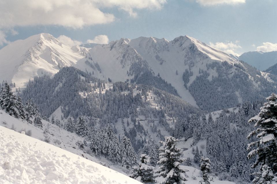 Χιονοπτώσεις στα ορεινά του Ν. Καρδίτσας