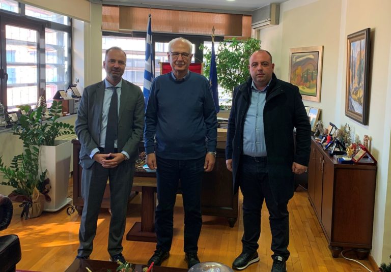 Στον Δήμαρχο Λαρισαίων ο Πρόεδρος της Ομοσπονδίας Συλλόγων Τεχνικών Υπαλλήλων Ελλάδος