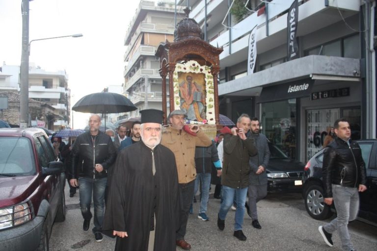 Μεταφορά της εικόνας Πολιούχου Πύργου