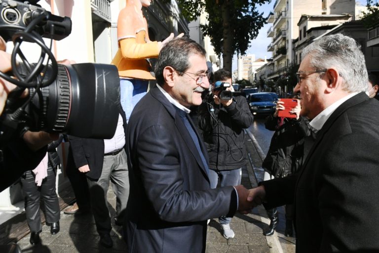 Συναντήσεις Δ. Κουτσούμπα με Δήμαρχο Πατρέων και πρόεδρο εργατικού κέντρου Πάτρας