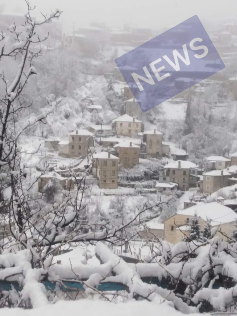 Έπεσαν τα πρώτα χιόνια στη Δυτική Μακεδονία