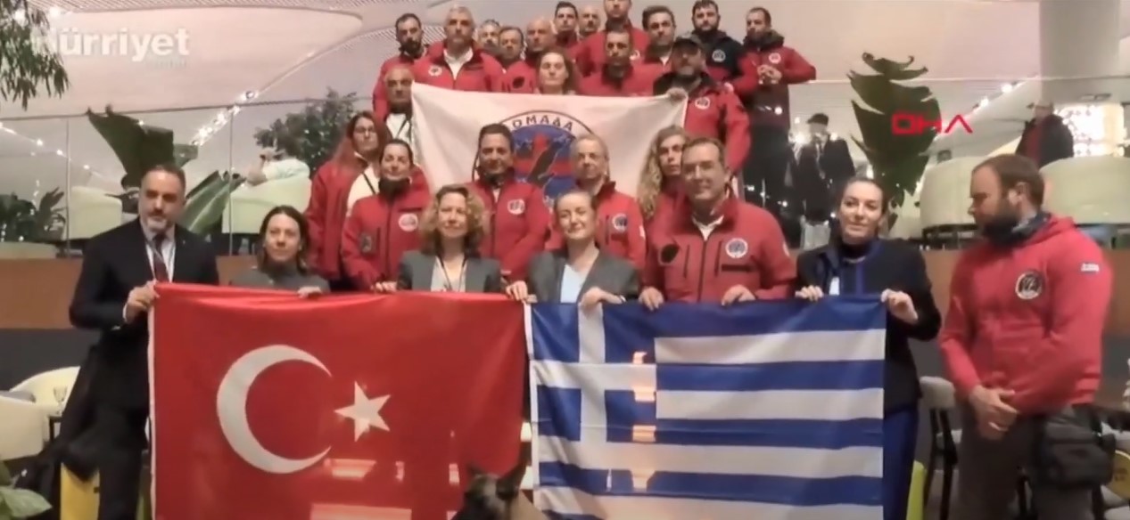 Επιστροφή της Ελληνικής Ομάδας Διάσωσης στη Θεσσαλονίκη