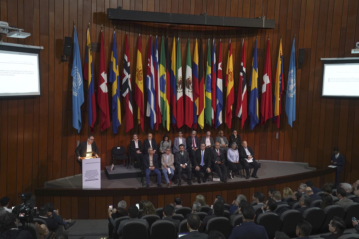 Δεύτερος κύκλος ειρηνευτικών διαπραγματεύσεων Κολομβίας – ELN για κατάπαυση του πυρός