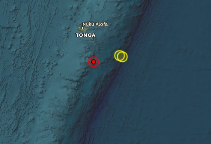 Σεισμική δόνηση 5,3 Ρίχτερ ανοικτά των νησιών Τόνγκα