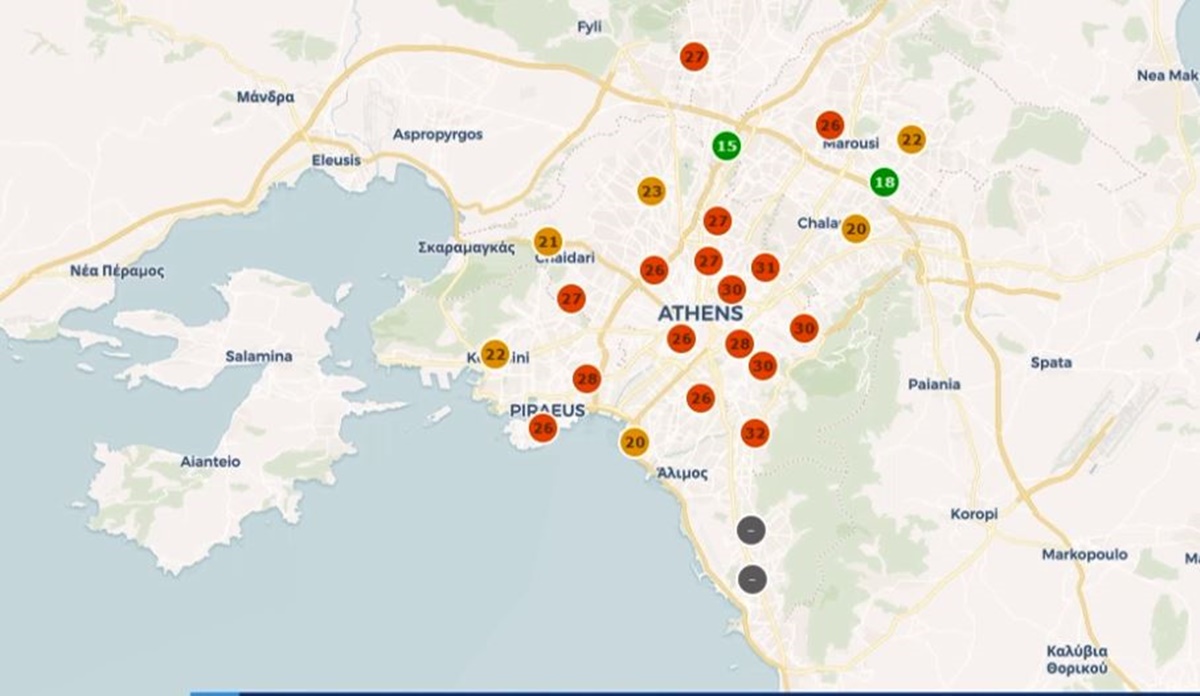 Το τσίκνισμα αύξησε την αιθαλομίχλη στην Αθήνα – «Έφτασε τα 250 μg σε κάποιες περιοχές», λέει επιστήμονας στην ΕΡΤ