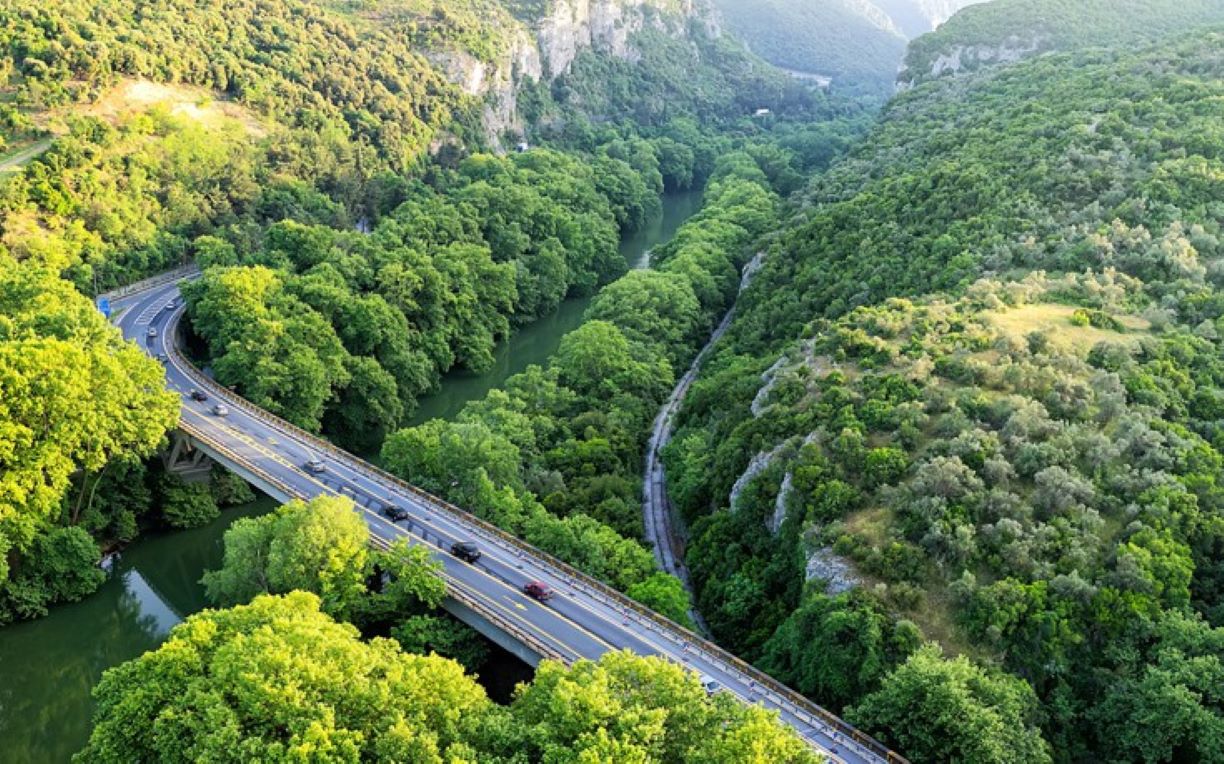 Κυκλοφοριακές ρυθμίσεις στην Κοιλάδα των Τεμπών λόγω εργασιών