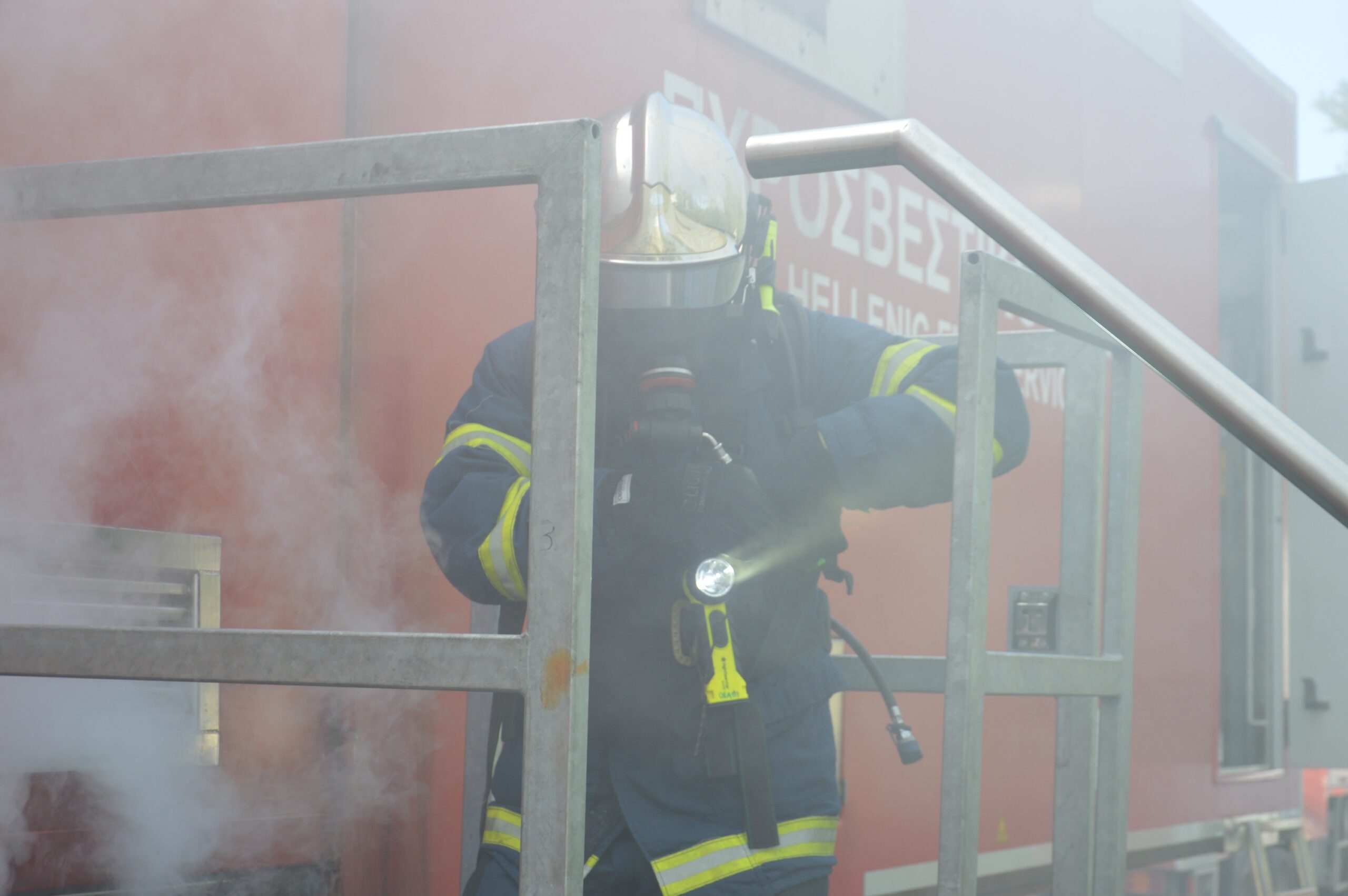 Κέρκυρα: Άσκηση της πυροσβεστικής στο αεροδρόμιο