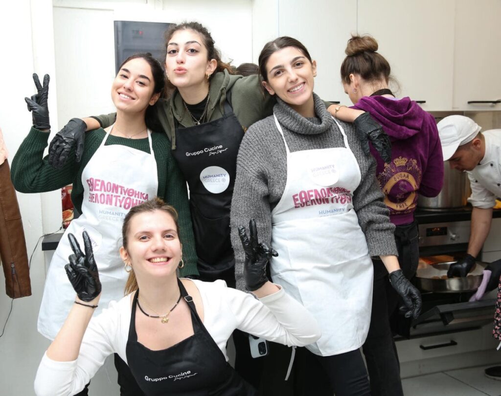 Το 1ο Εθελοντικό Συντονιστικό Κέντρο από εθελοντές του Humanity Greece