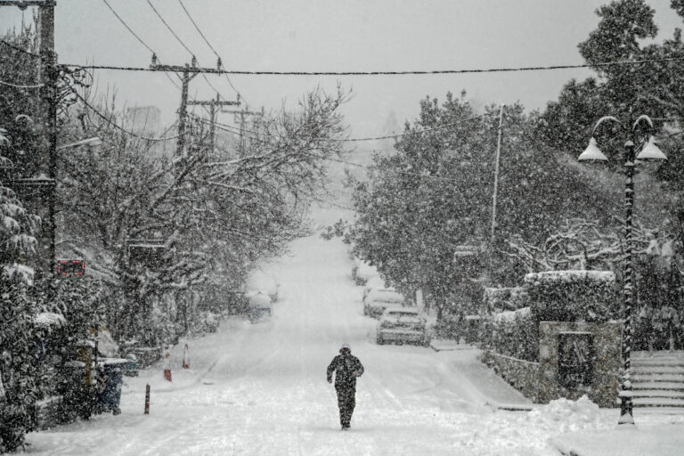 Έρχεται ο χιονιάς: «Στα λευκά» και η Αττική – Αναλυτική πρόγνωση
