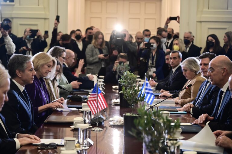 Ν. Δένδιας – Α. Μπλίνκεν: Η δυνατή συνεργασία ανάμεσα σε Ελλάδα και ΗΠΑ έχει γίνει ακόμα πιο ισχυρή
